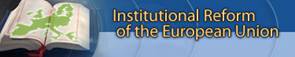 Institutional Reform of the European Union